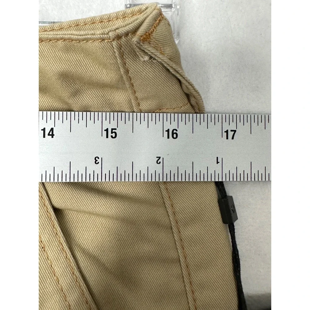 True Religion Mens Cargo Pants Tan Logo Pockets Utility Style‎